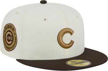 New Era Men's New Era White/Brown Chicago Cubs 1962 MLB All-Star Game  59FIFTY Fitted Hat