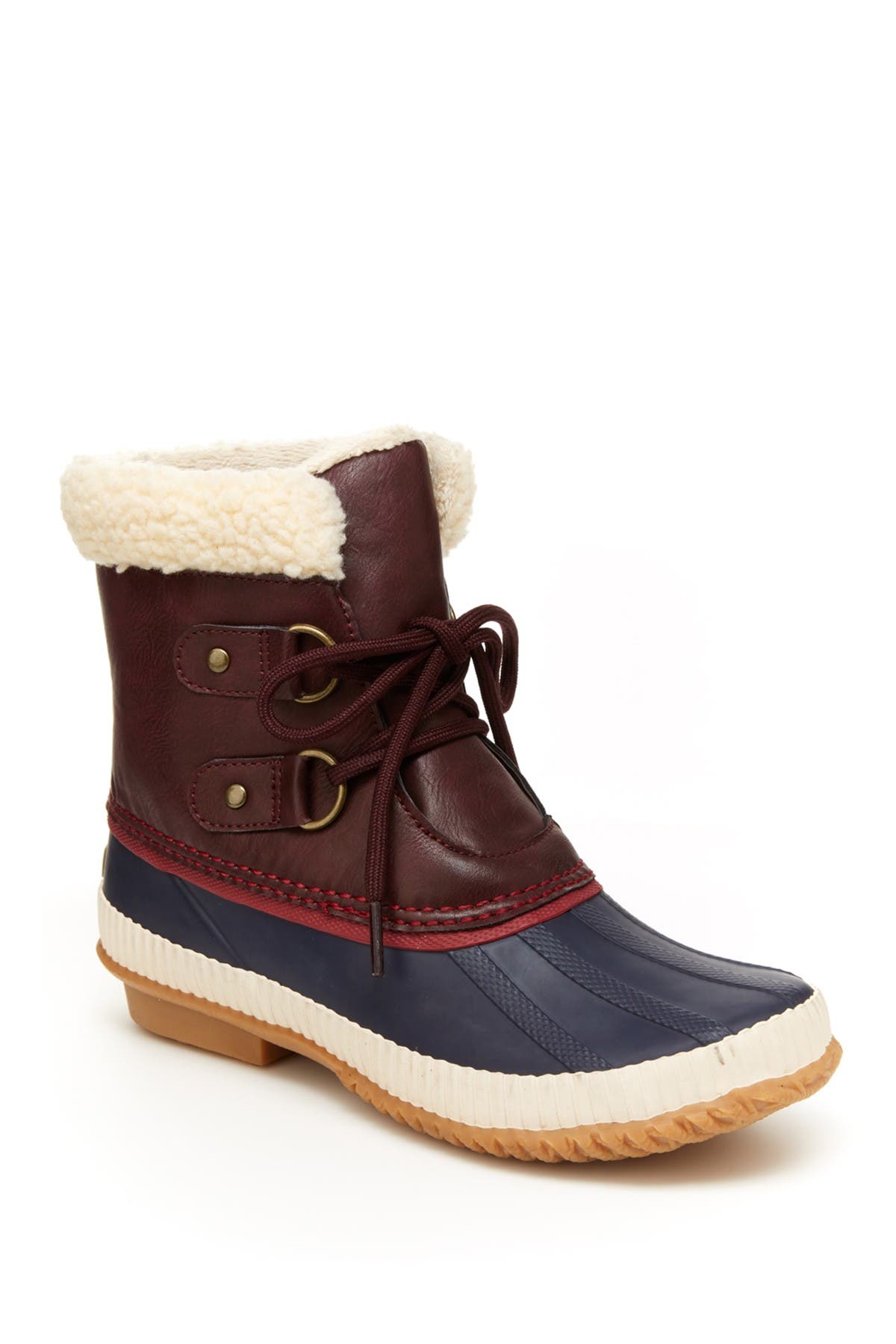 lined duck boots