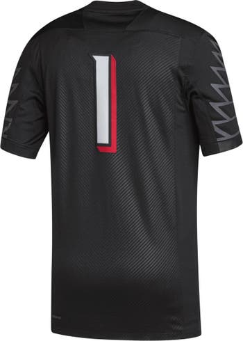 adidas Louisville Football Home Jersey - Red, Men's Football