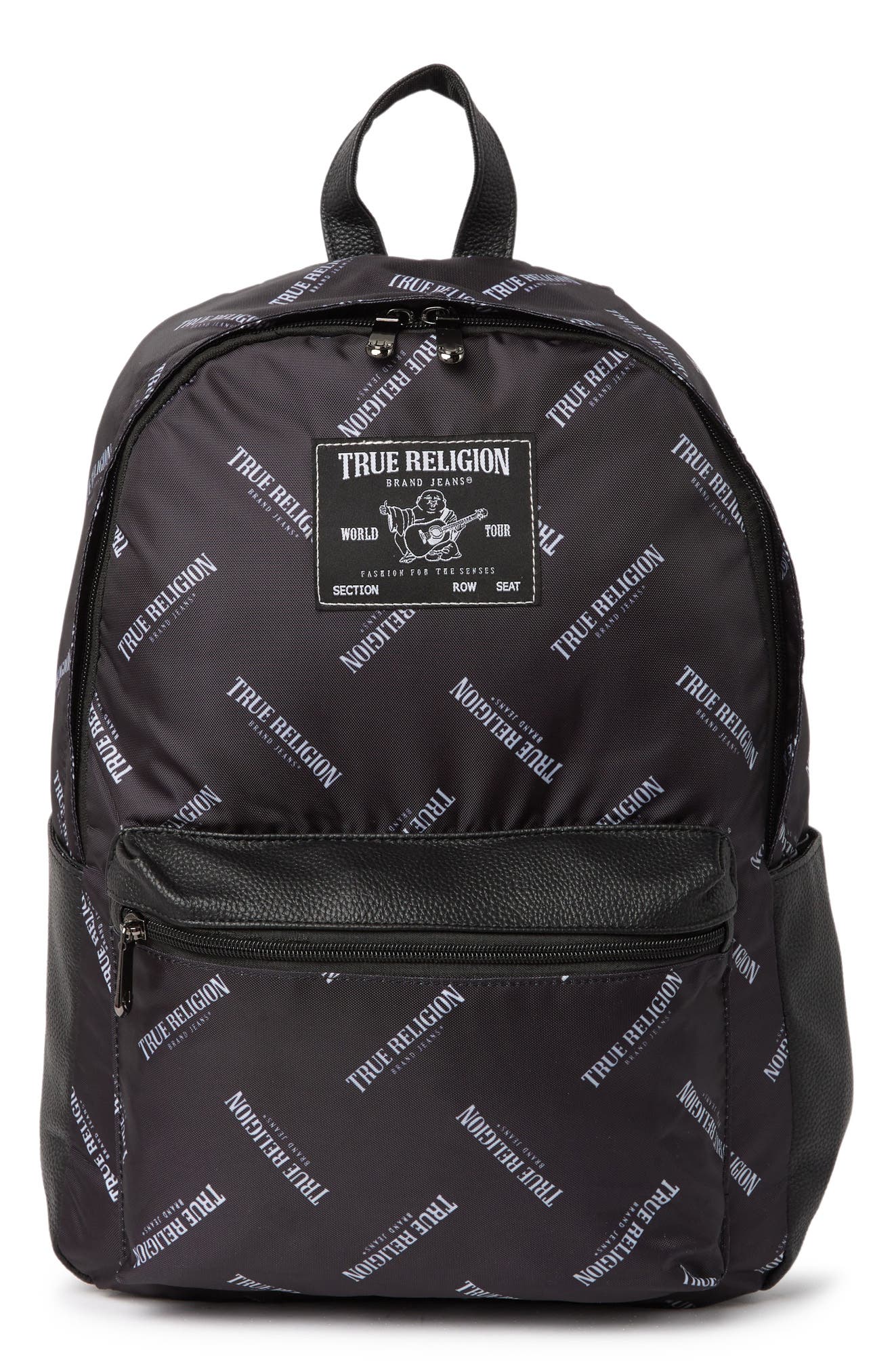 true religion monogram backpack