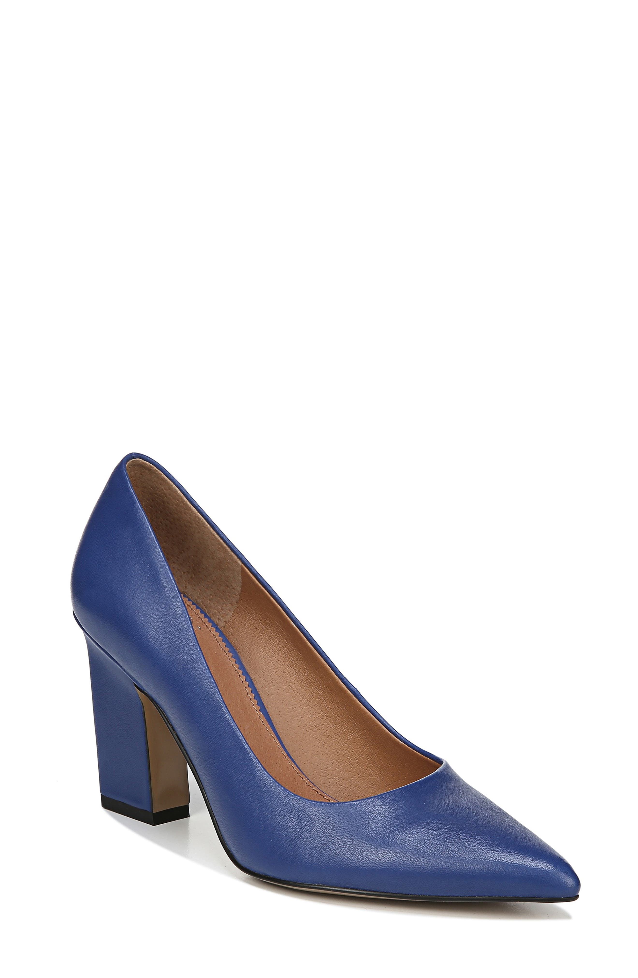 Sarto By Franco Sarto Sasha Pointy Toe Pump- Blue