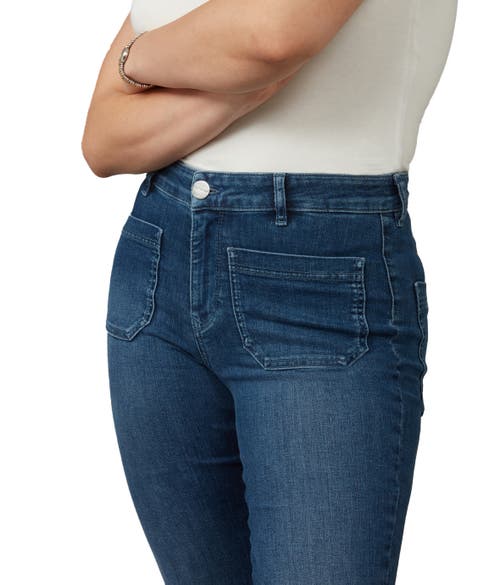 Lola Jeans Gene Mid Rise Bootcut Jeans In Dim Sky