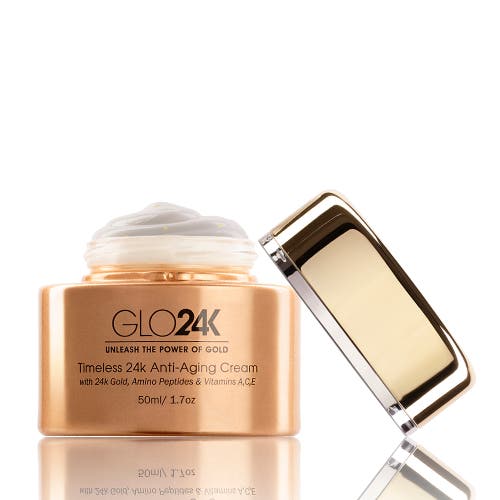 GLO24K UNLEASH THE POWER OF GOLD GLO24K UNLEASH THE POWER OF GOLD TIMELESS 24K ANTI-AGING CREAM