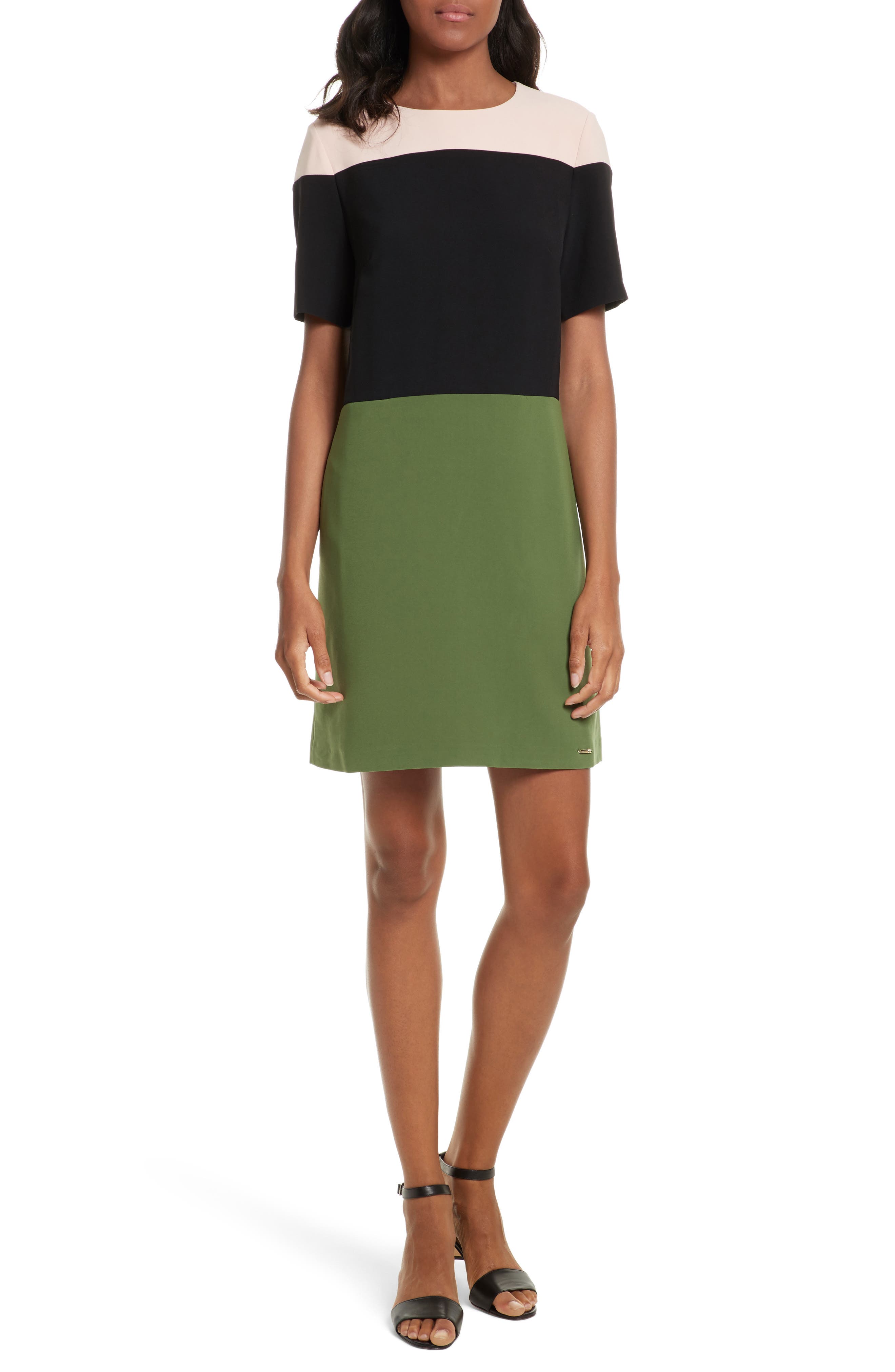 ted baker color block dress