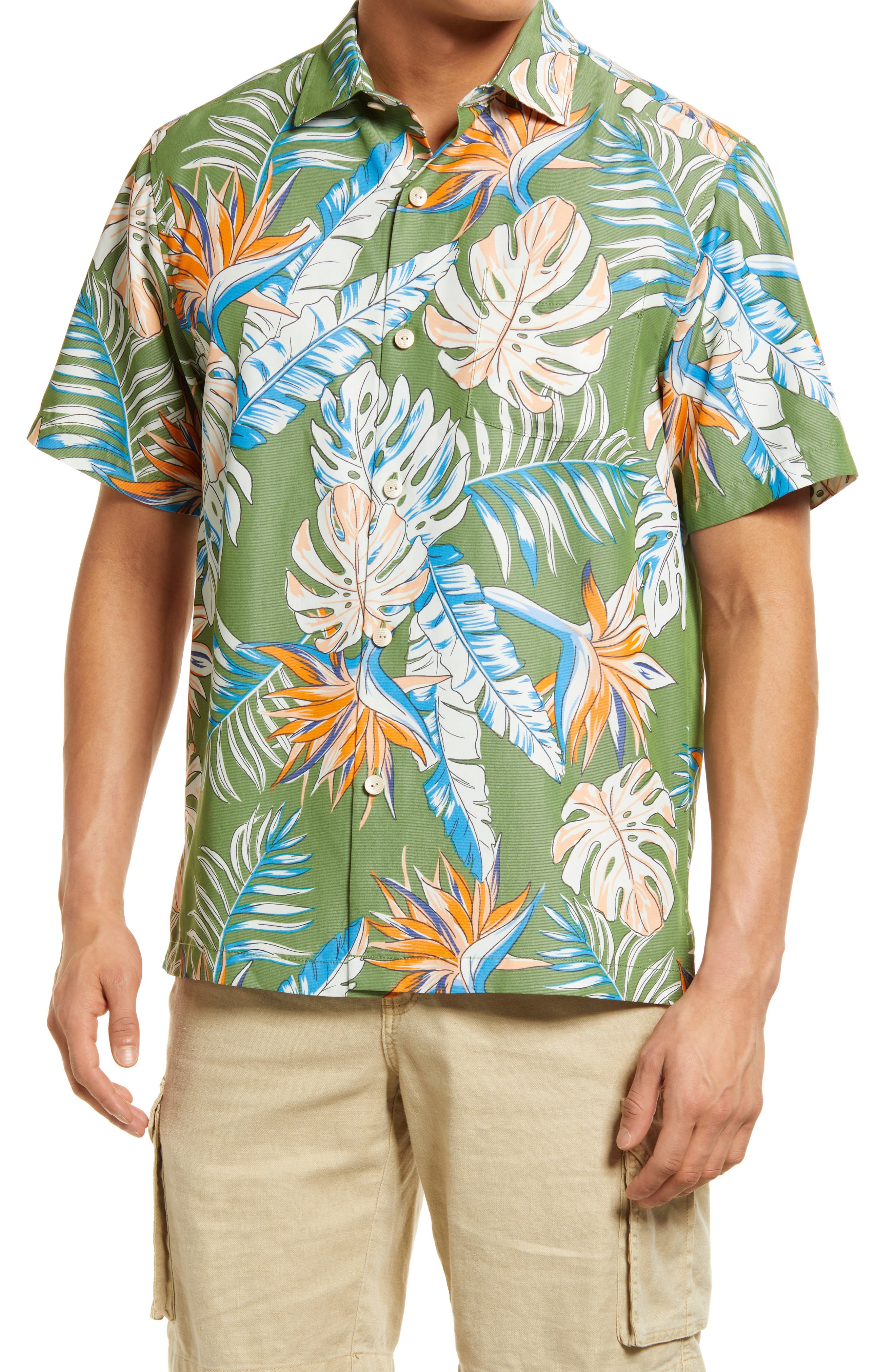 tommy bahama short sleeve button up