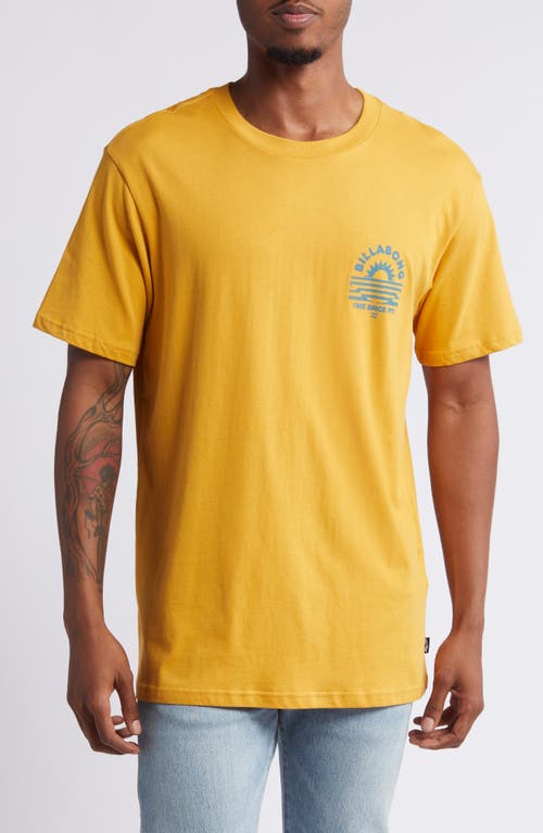 Billabong Fractal Logo Graphic T-Shirt Honey at Nordstrom,