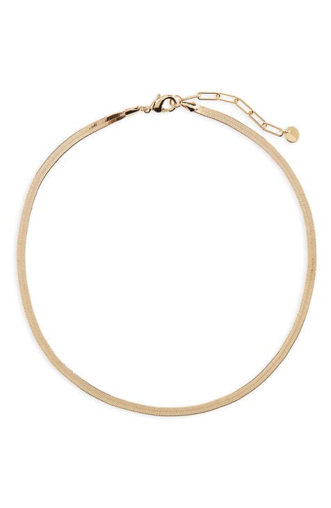 Herringbone Chain Necklace