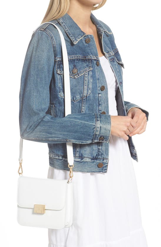 FRAME LE SIGNATURE MINI LEATHER CROSSBODY BAG