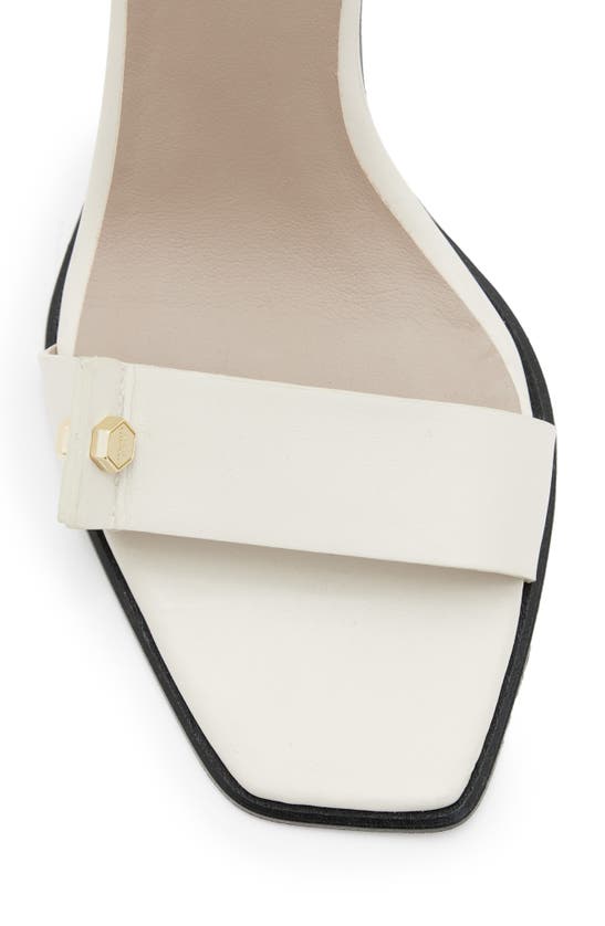 Shop Allsaints Betty Ankle Strap Sandal In Parchment White