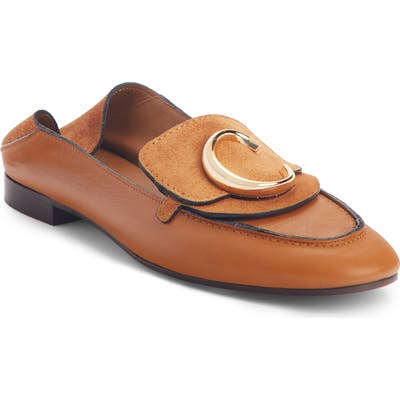 Chloe C Convertible Loafer, Brown