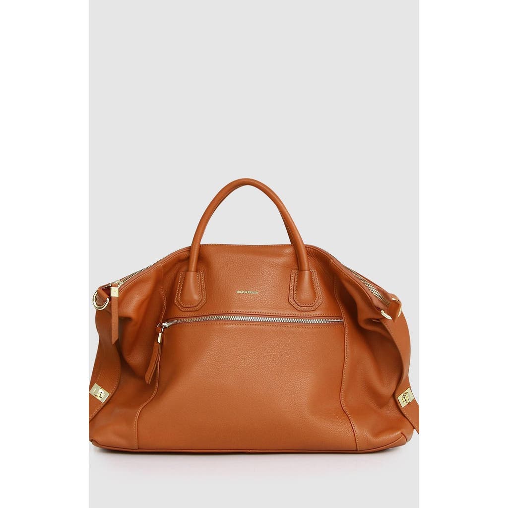 Belle & Bloom Wild Heart Weekender Bag In Camel