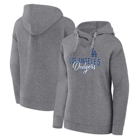 Philadelphia 76ers Antigua Women's Victory Raglan Sleeve Pullover Hoodie -  Heather Gray