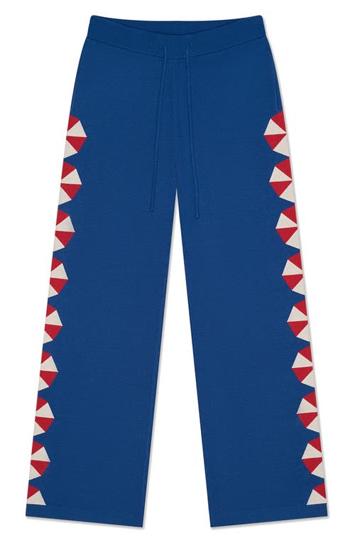 Mavrans Umbrella Drawstring Sweater Pants In Blue
