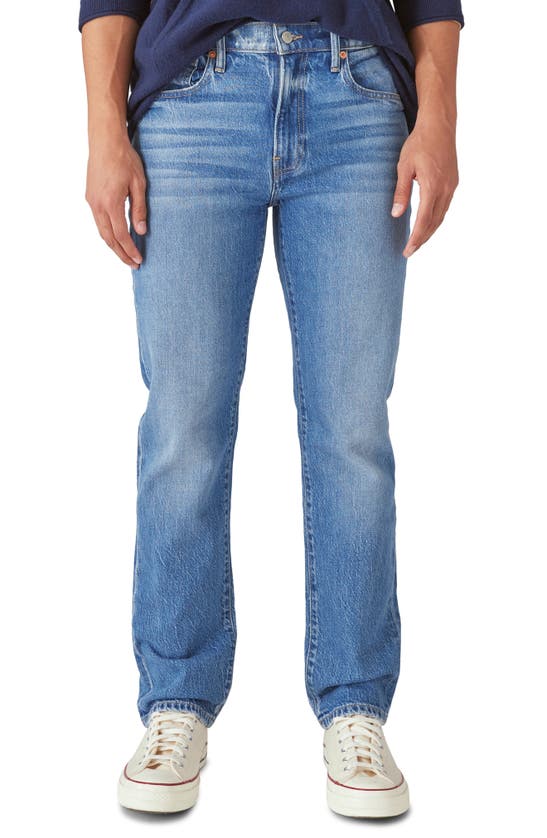 Shop Lucky Brand 223 Straight Leg Jeans In Drake