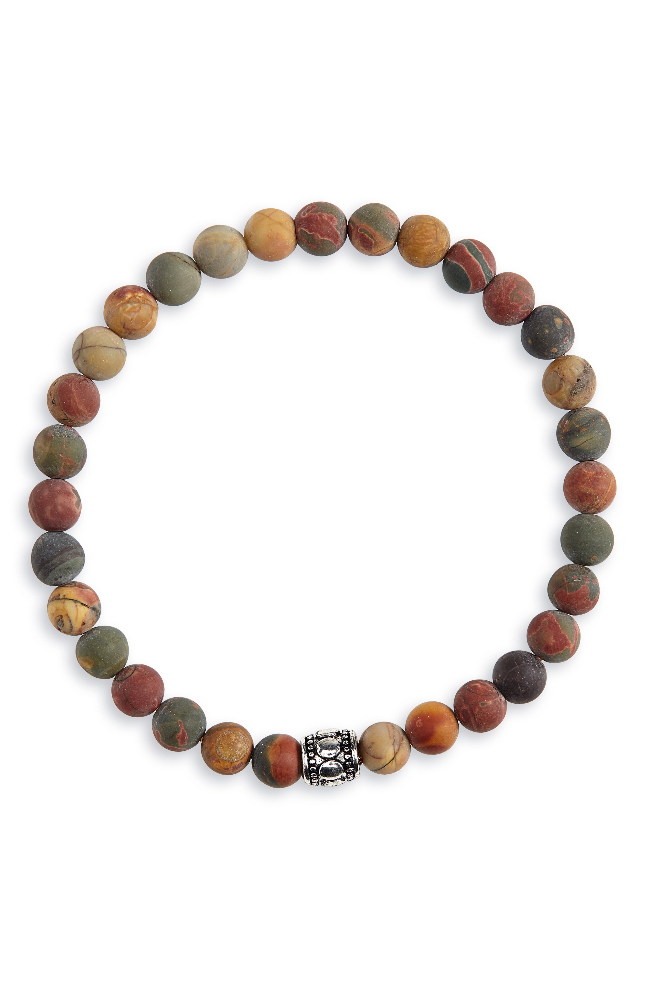 Nordstrom Men's Shop Beaded Bracelet Nordstrom