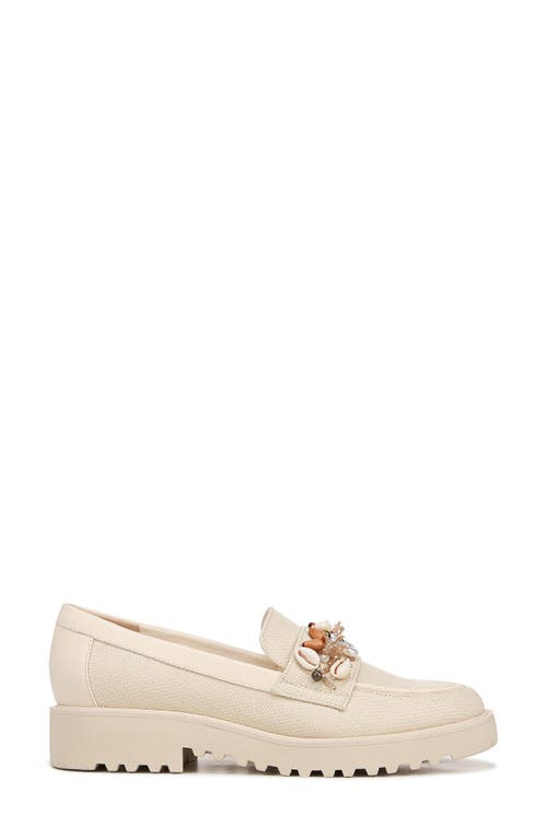 Shop Franco Sarto Carolyn Embellished Loafer In Beige