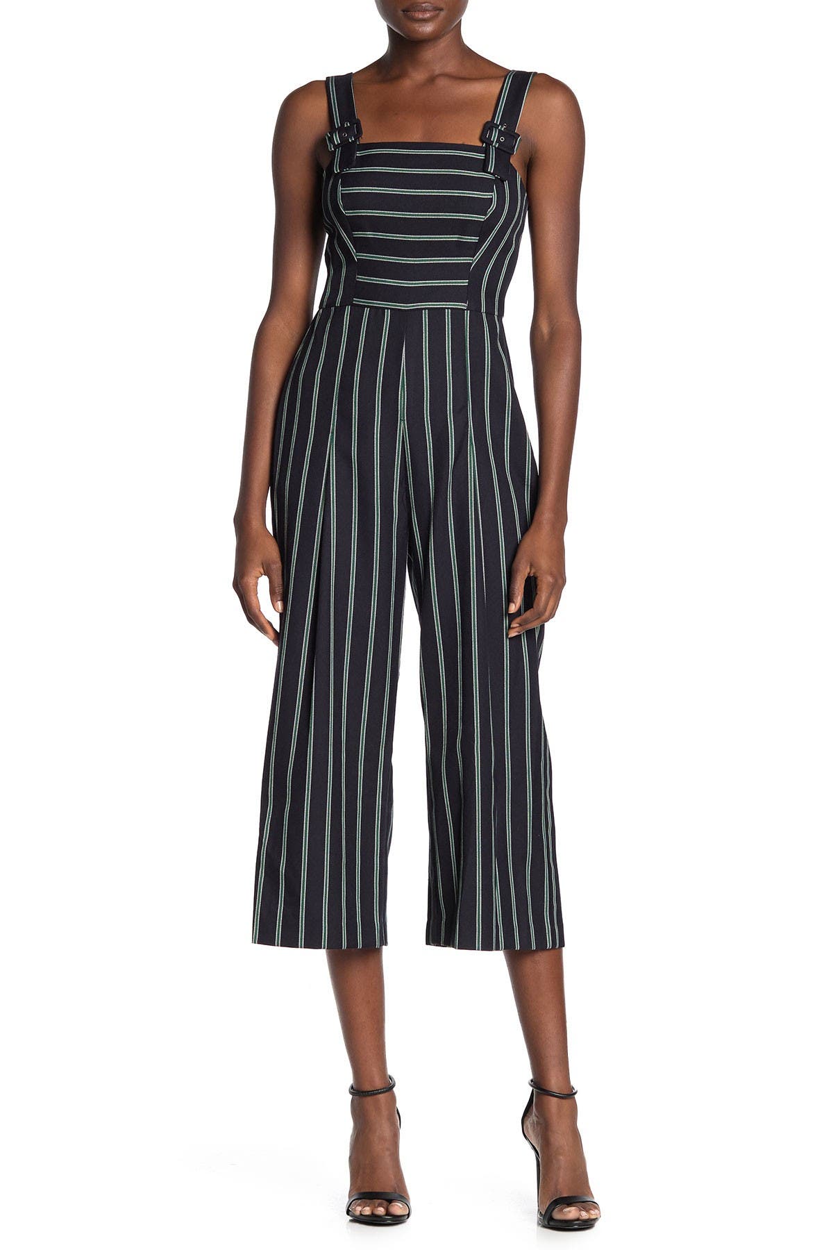 jumpsuit with buckle straps