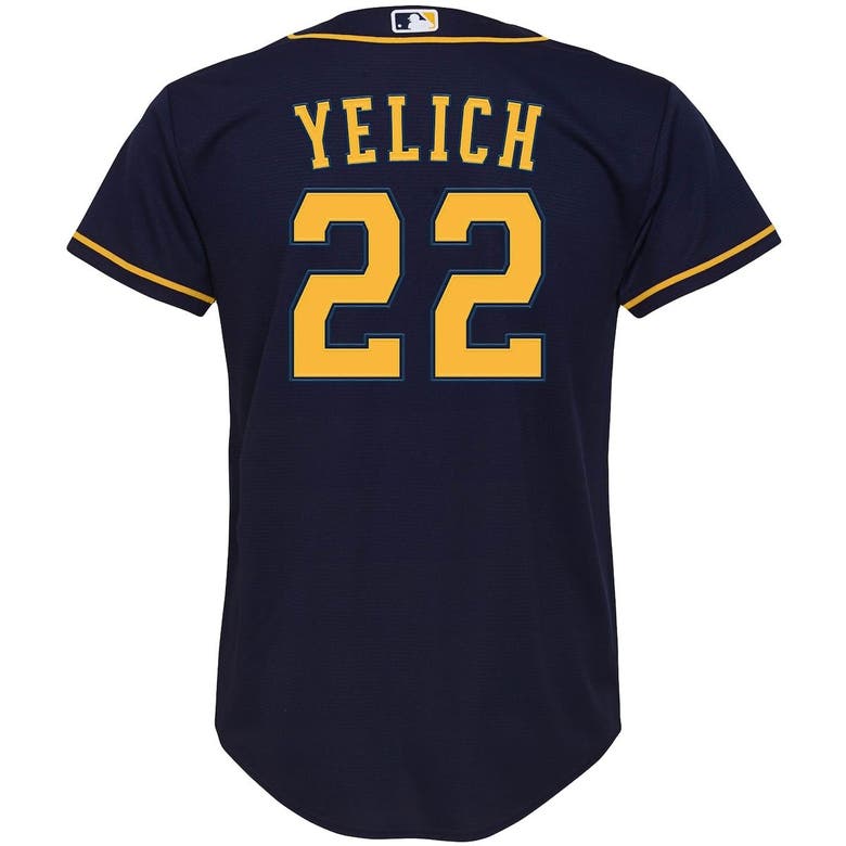 Lids Christian Yelich Milwaukee Brewers Nike Alternate Replica Player Jersey