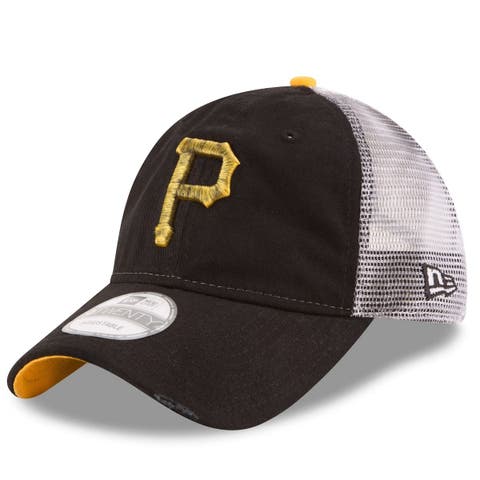 Men's New Era White/Black Pittsburgh Pirates 1960 Primary Eye 59FIFTY Fitted Hat