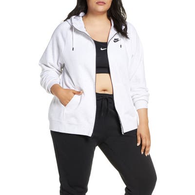 Plus Size Nike Sportswear Essential Full Zip Fleece Hoodie