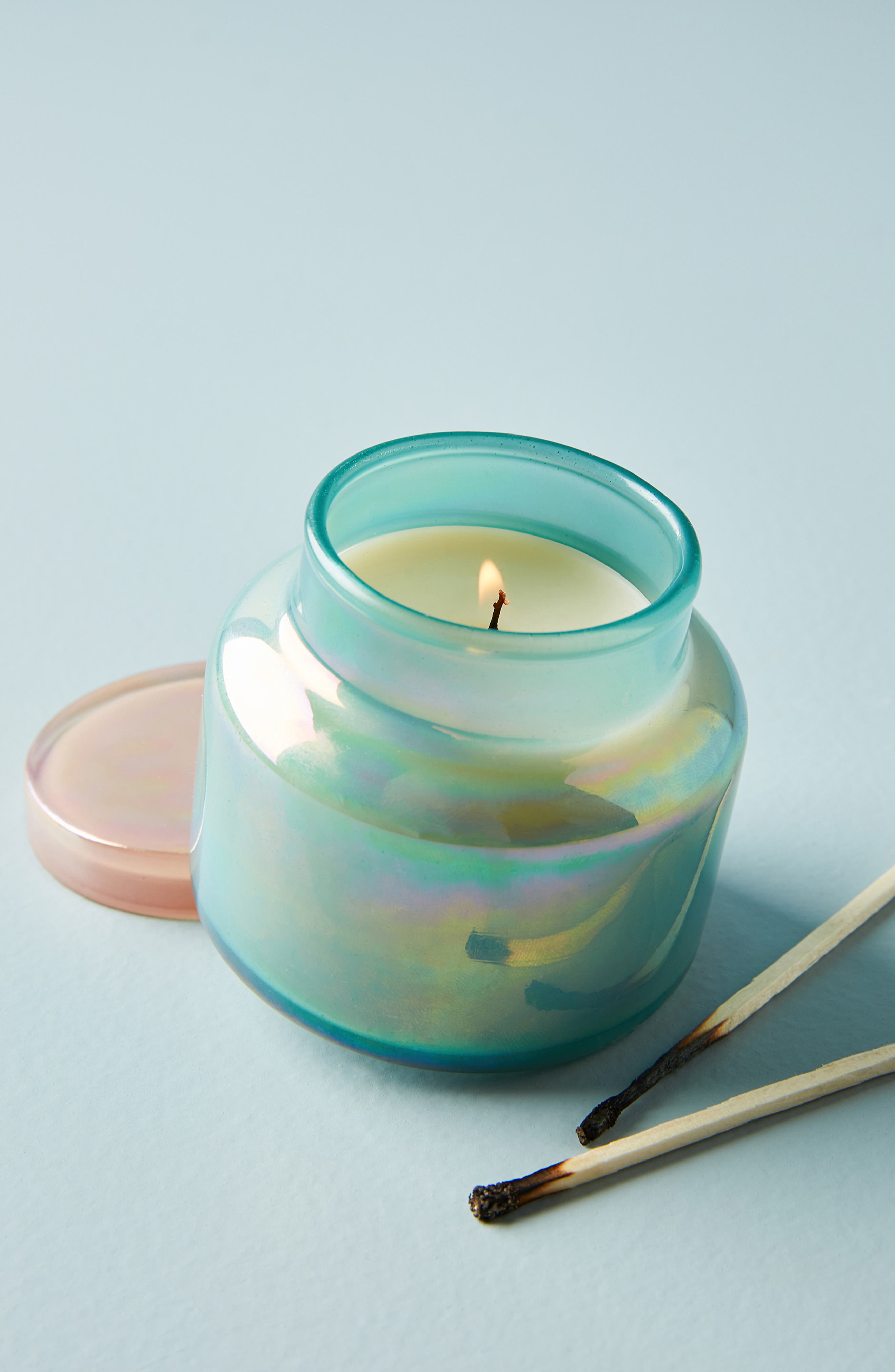 Anthropologie Home Capri Blue Mini Iridescent Jar Candle Nordstrom
