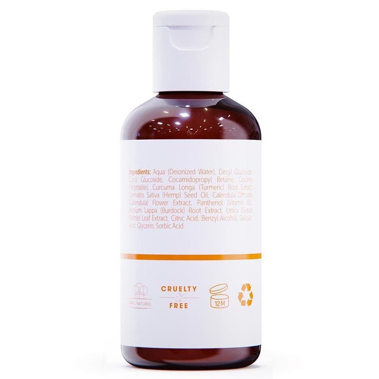 Seoul Ceuticals Ultra Glow Korean Turmeric Face Wash In Clear