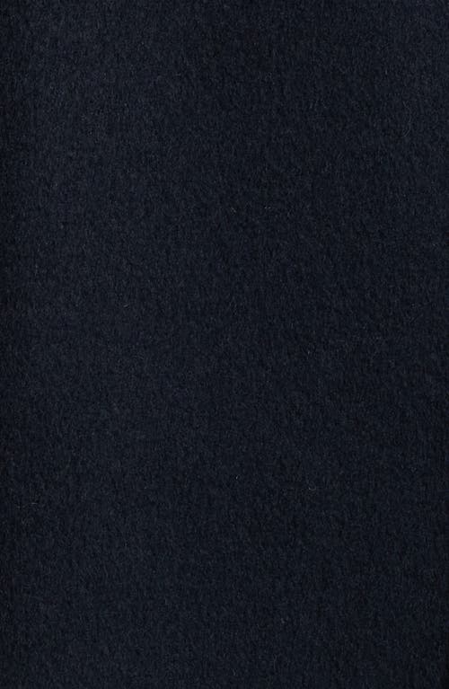 Shop Rails Everest Brushed Wool Blend Coat In Navy