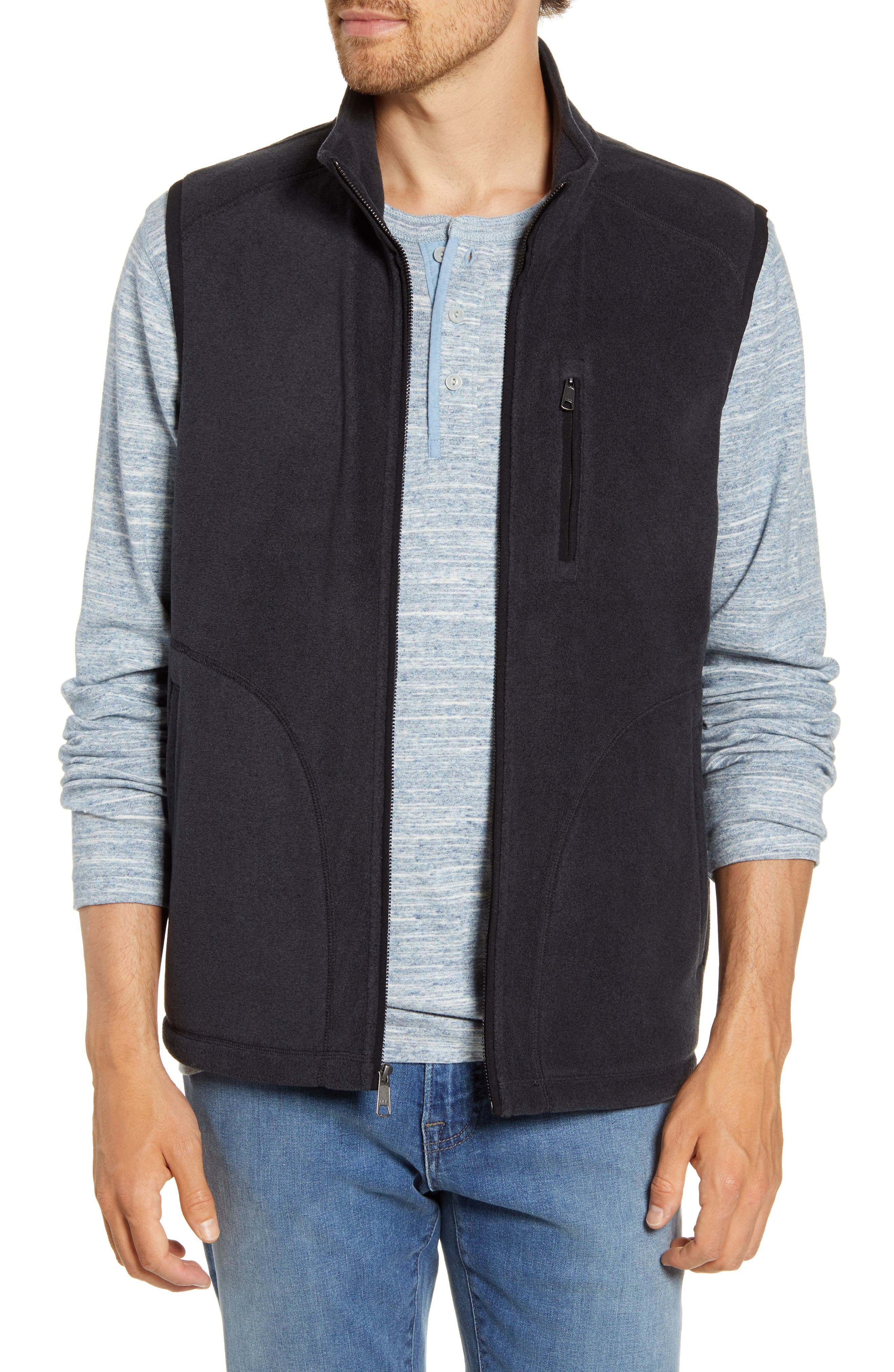 Nordstrom Men's Shop Polar Fleece Vest Nordstrom