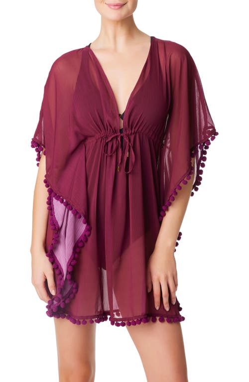 Rod Beattie Pompom Cover-Up Caftan at Nordstrom,