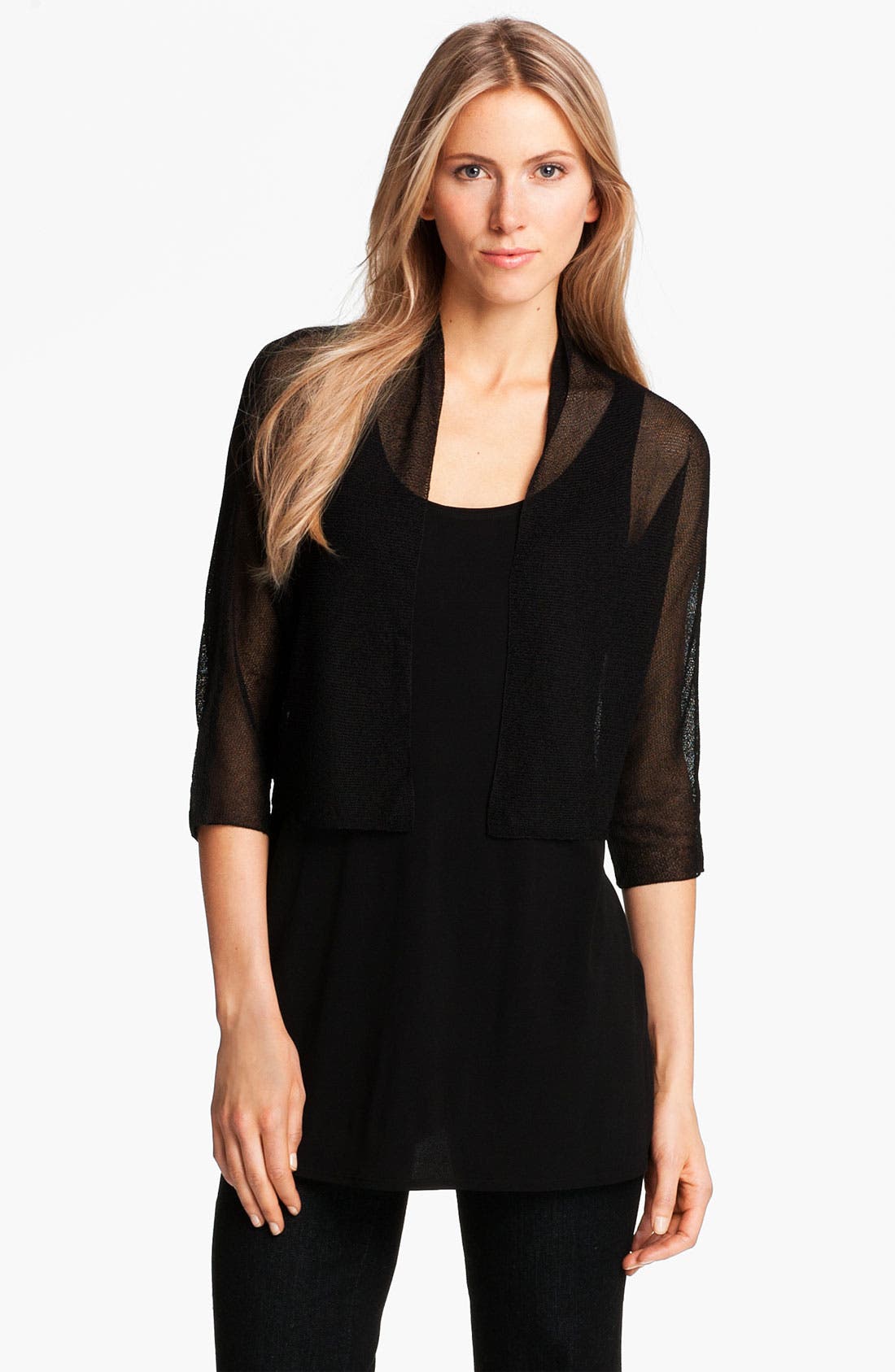 Eileen Fisher Sheer Shrug (Petite) Nordstrom