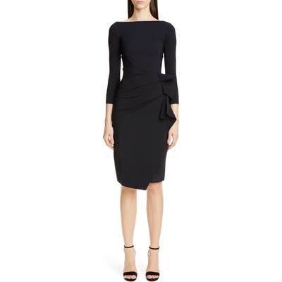 Chiara Boni La Petite Robe Zelma Cocktail Dress, US / 44 IT - Black