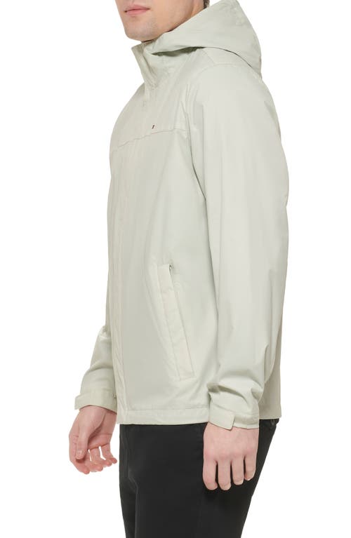 TOMMY HILFIGER TOMMY HILFIGER HOODED RAIN SLICKER JACKET