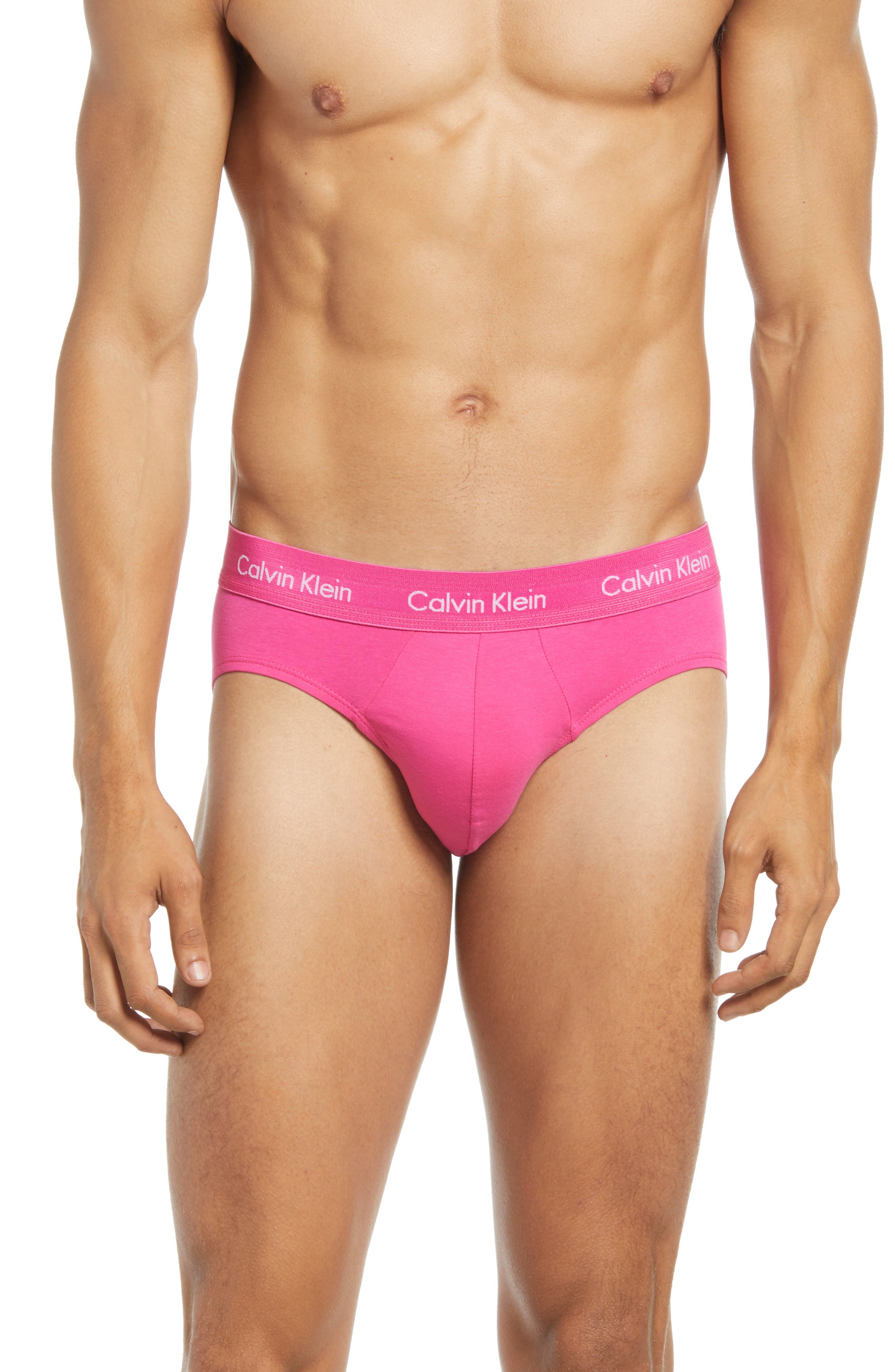 UPC 790812537725 product image for Men's Calvin Klein Assorted 5-Pack Pride Edit Briefs, Size Small - Pink | upcitemdb.com