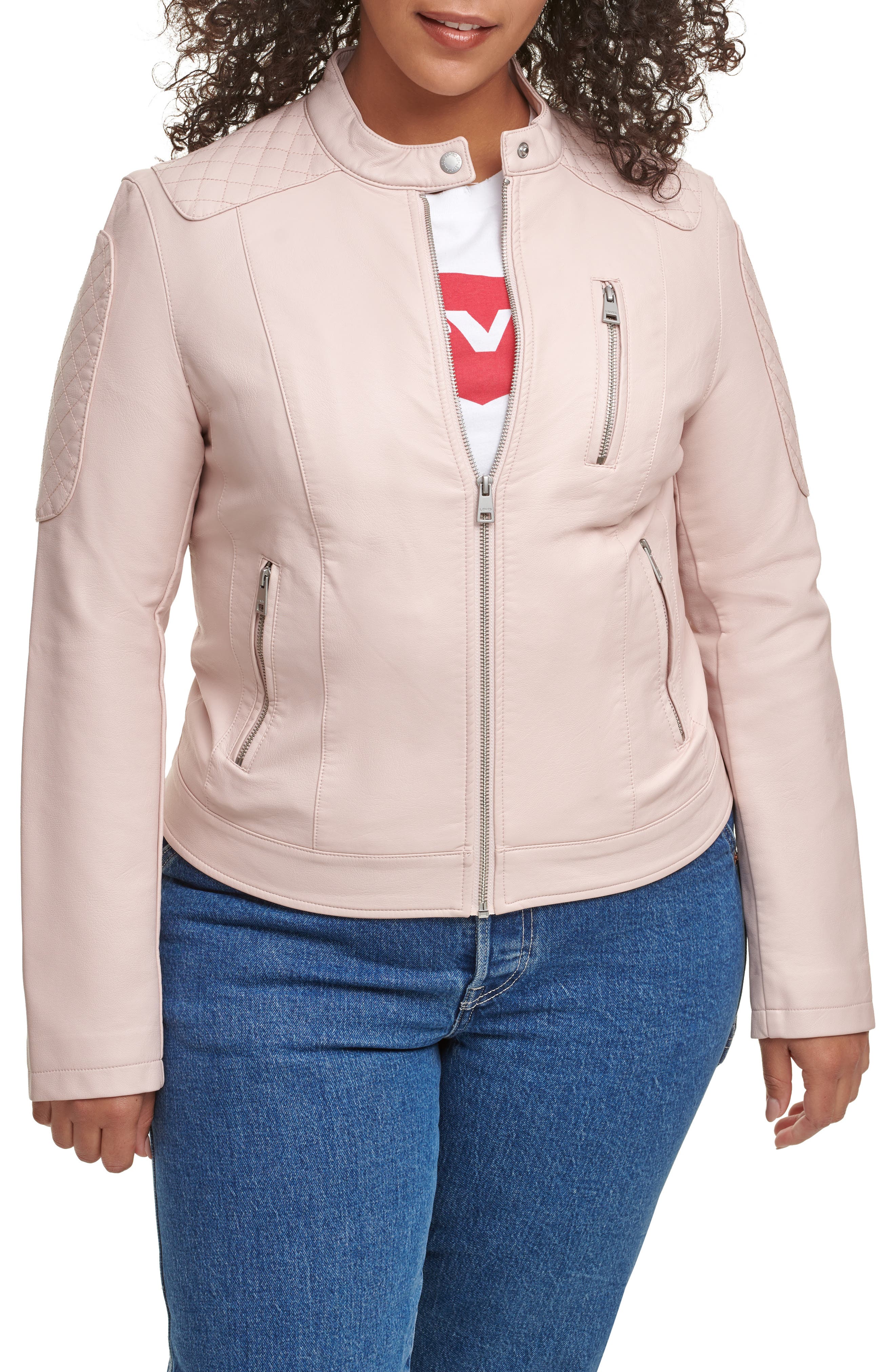 insight faux leather jacket