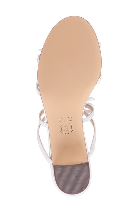 Nina Gaby Slide Sandal In Ivory