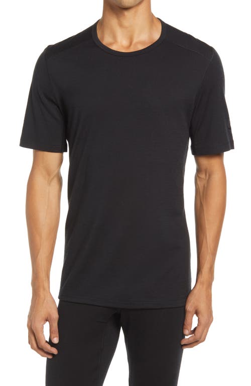 EAN 9420058539016 product image for Icebreaker Men's 200 Oasis Merino Wool T-Shirt in Black at Nordstrom, Size Mediu | upcitemdb.com