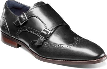 Stacy Adams Karson Wingtip Double Monk Strap Shoe (Men) | Nordstrom