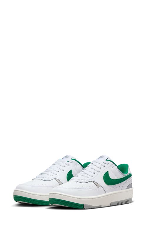 Nike Gamma Force Sneaker In White/smoke Grey/malachite