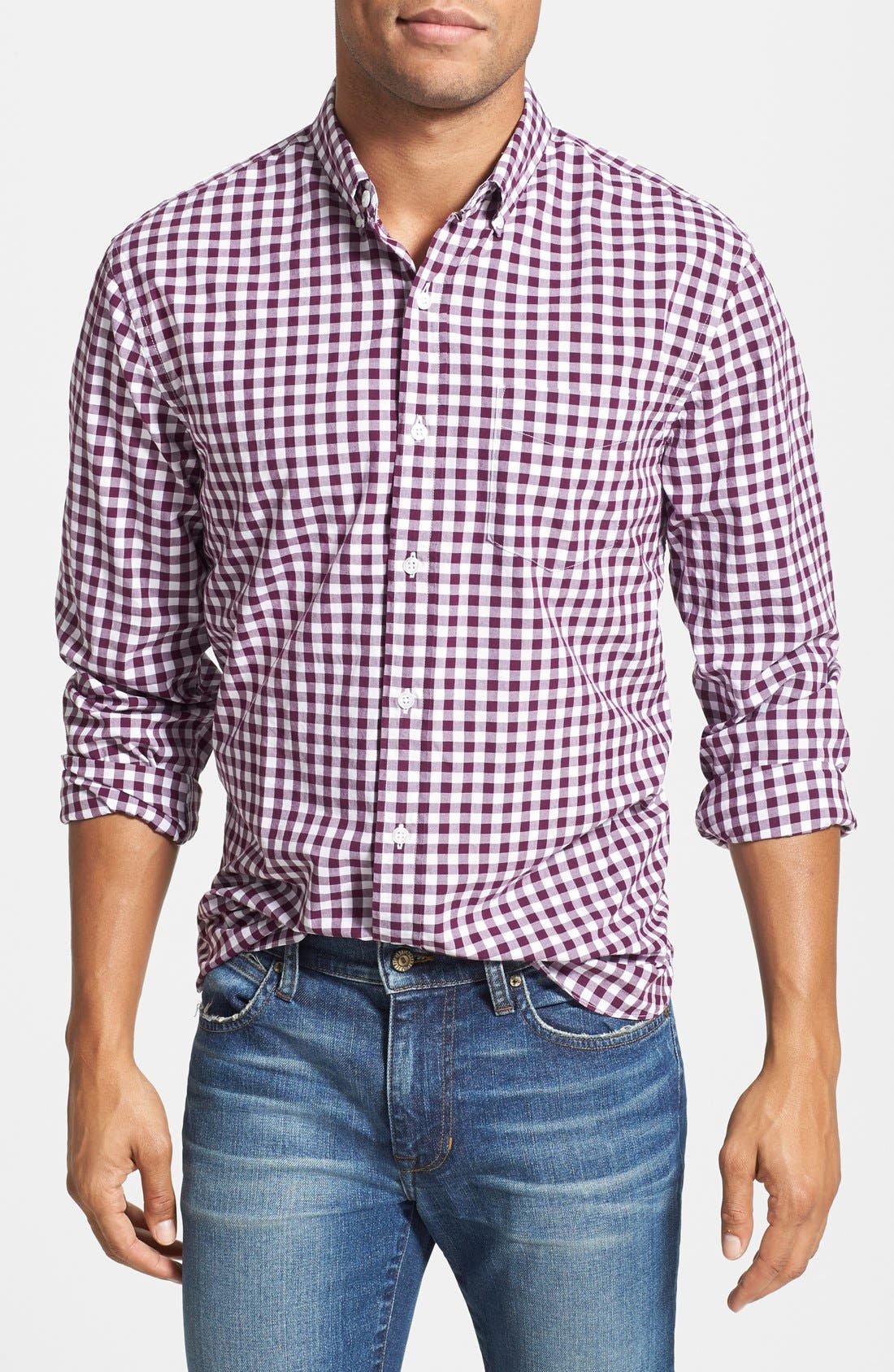 Bonobos 'Ging Crosby' Standard Fit Gingham Sport Shirt Nordstrom