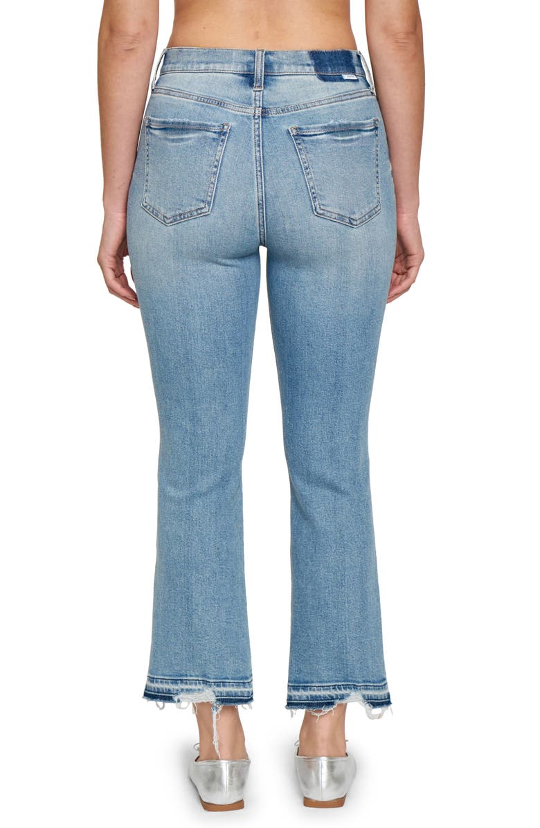 DAZE Shy Girl High Waist Crop Flare Jeans | Nordstrom