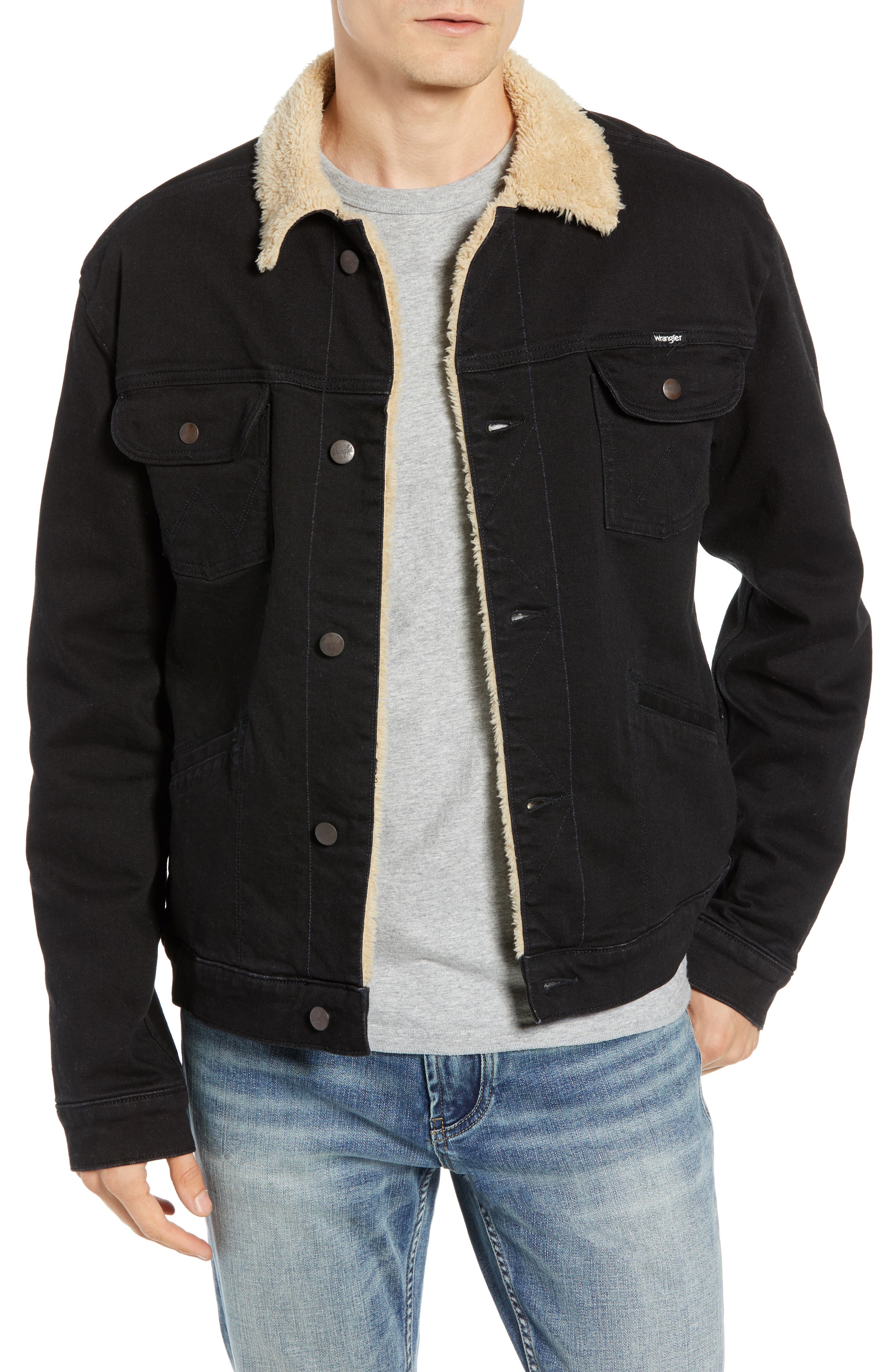 wrangler fleece jeans