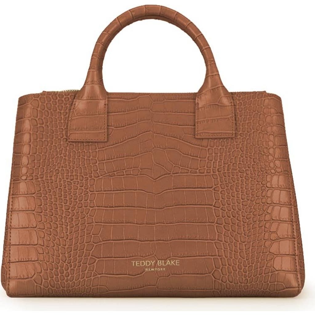Teddy Blake Bella Croco 12" In Camel Brown