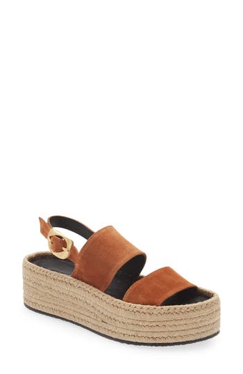 Rag & Bone Odyssey Platform Sandal In Redwoodsd