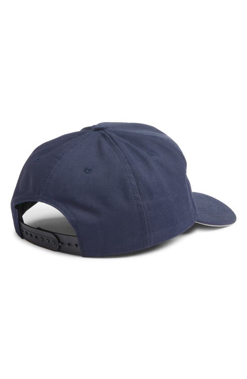 Shop Afield Out Earth Cap Snapback Baseball Cap In Navy