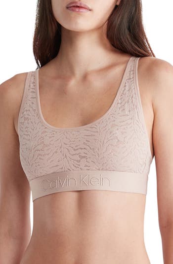 Calvin Klein Underwear One 2 Pack Unlined Bralette Cotton Grey