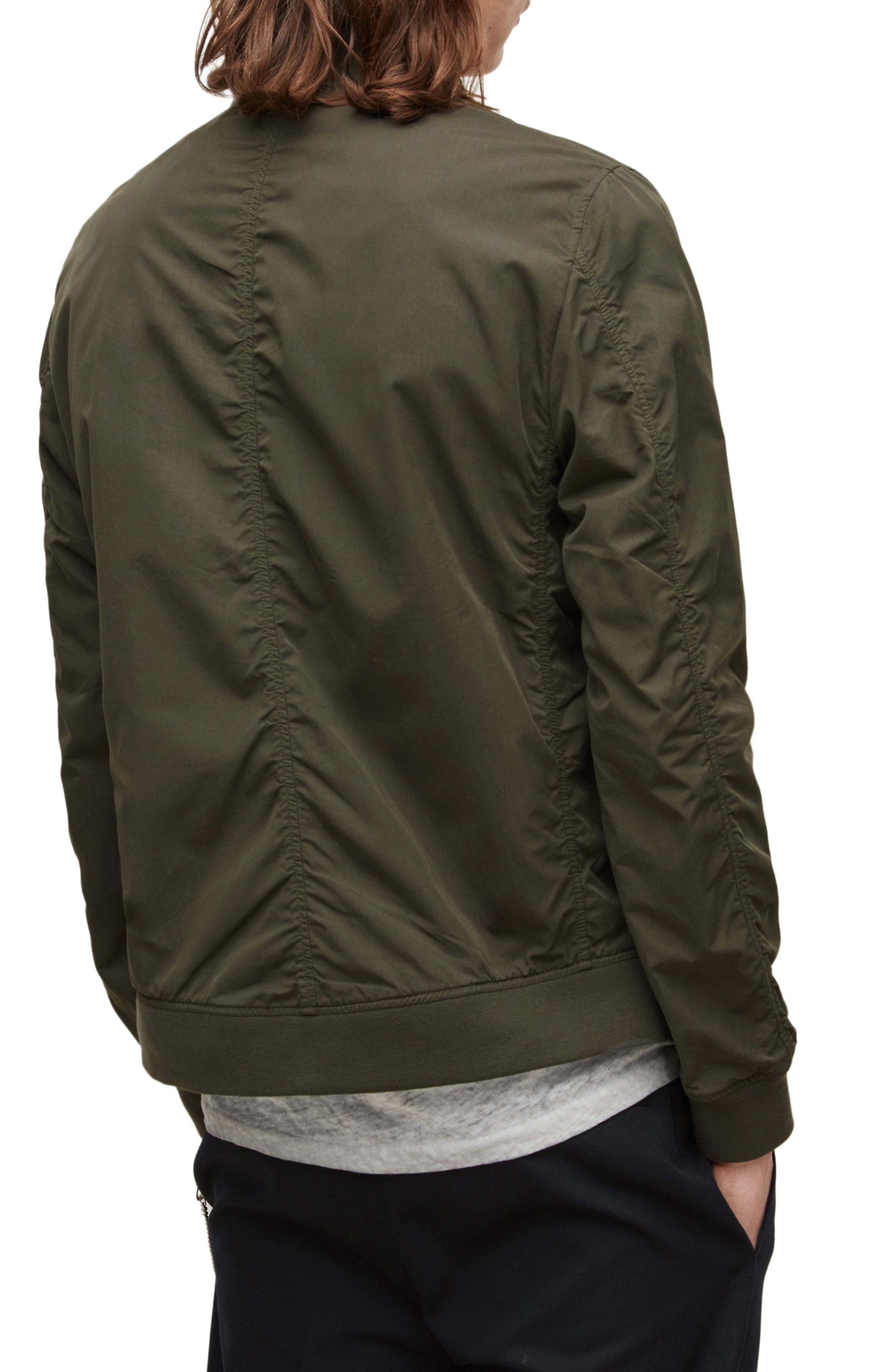 Reversible Bassett Bomber Jacket BLK/ASH KHAKI BRWN