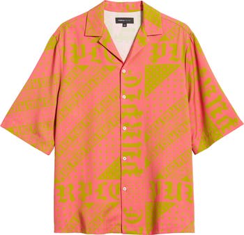 Oversize Lyocell Camp Shirt