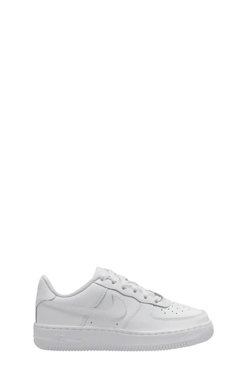 Nike Kids' Air Force 1 Sneaker In White/white/white