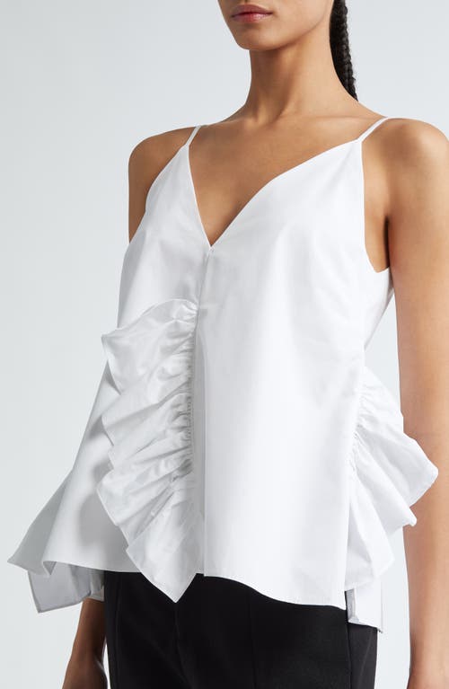 Shop Bite Studios Frill Organic Cotton Camisole In White