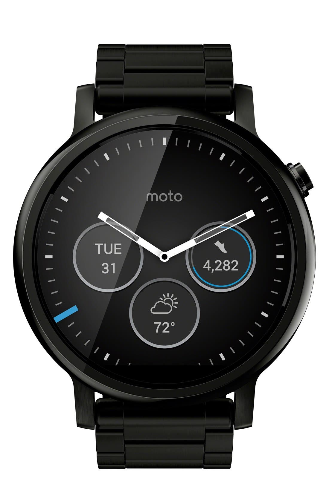 Motorola 'Moto 360 2nd Gen' Bracelet Smart Watch, 46mm Nordstrom